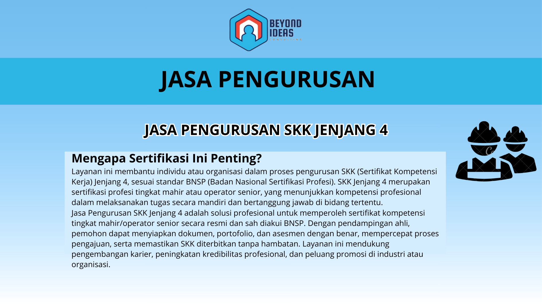 jasa pengurusan SKK jenjang 4