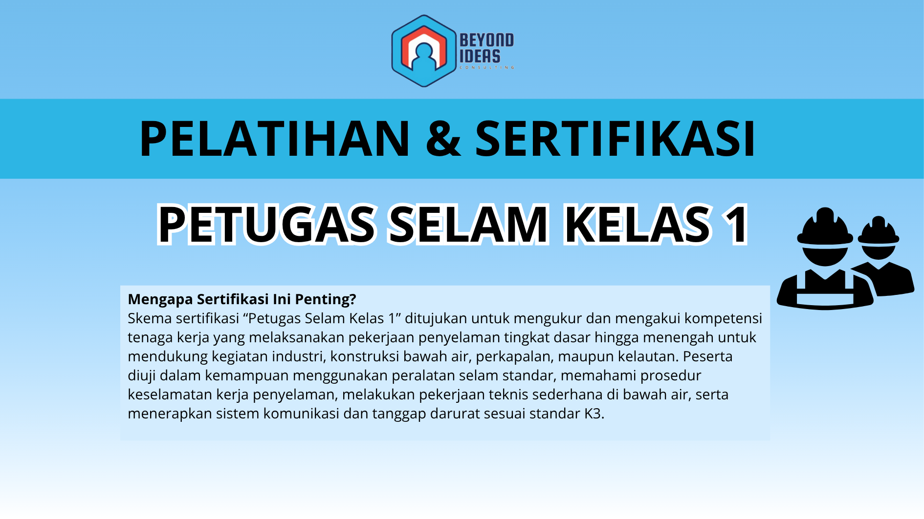 Petugas Selam kelas 1