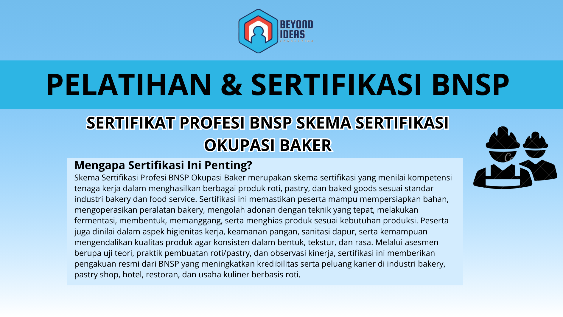 Sertifikat Profesi BNSP SKEMA SERTIFIKASI OKUPASI BAKER