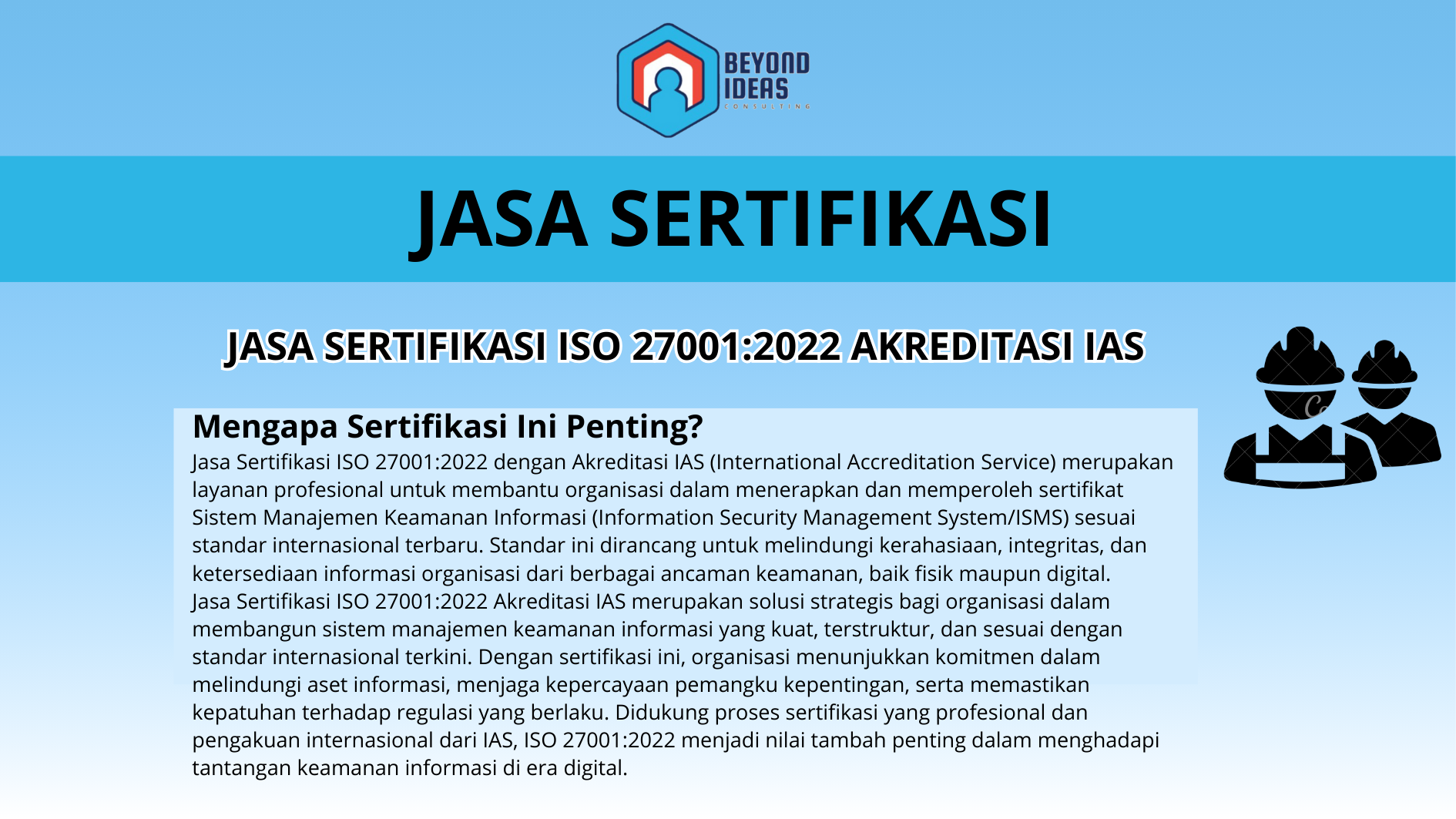 Jasa Sertifikasi ISO 27001:2022 Akreditasi IAS