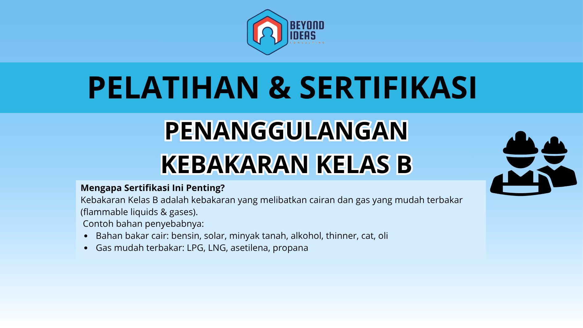Penanggulangan Kebakaran Kelas B
