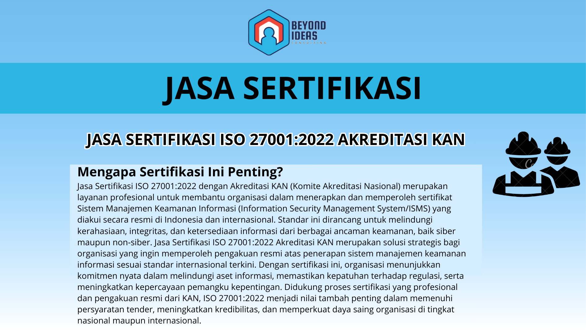 Jasa Sertifikasi ISO 27001:2022 Akreditasi KAN