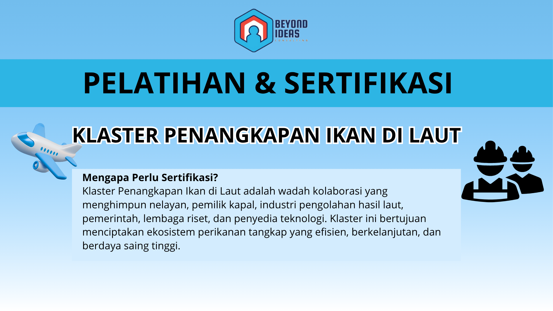 Klaster penangkapan ikan di laut