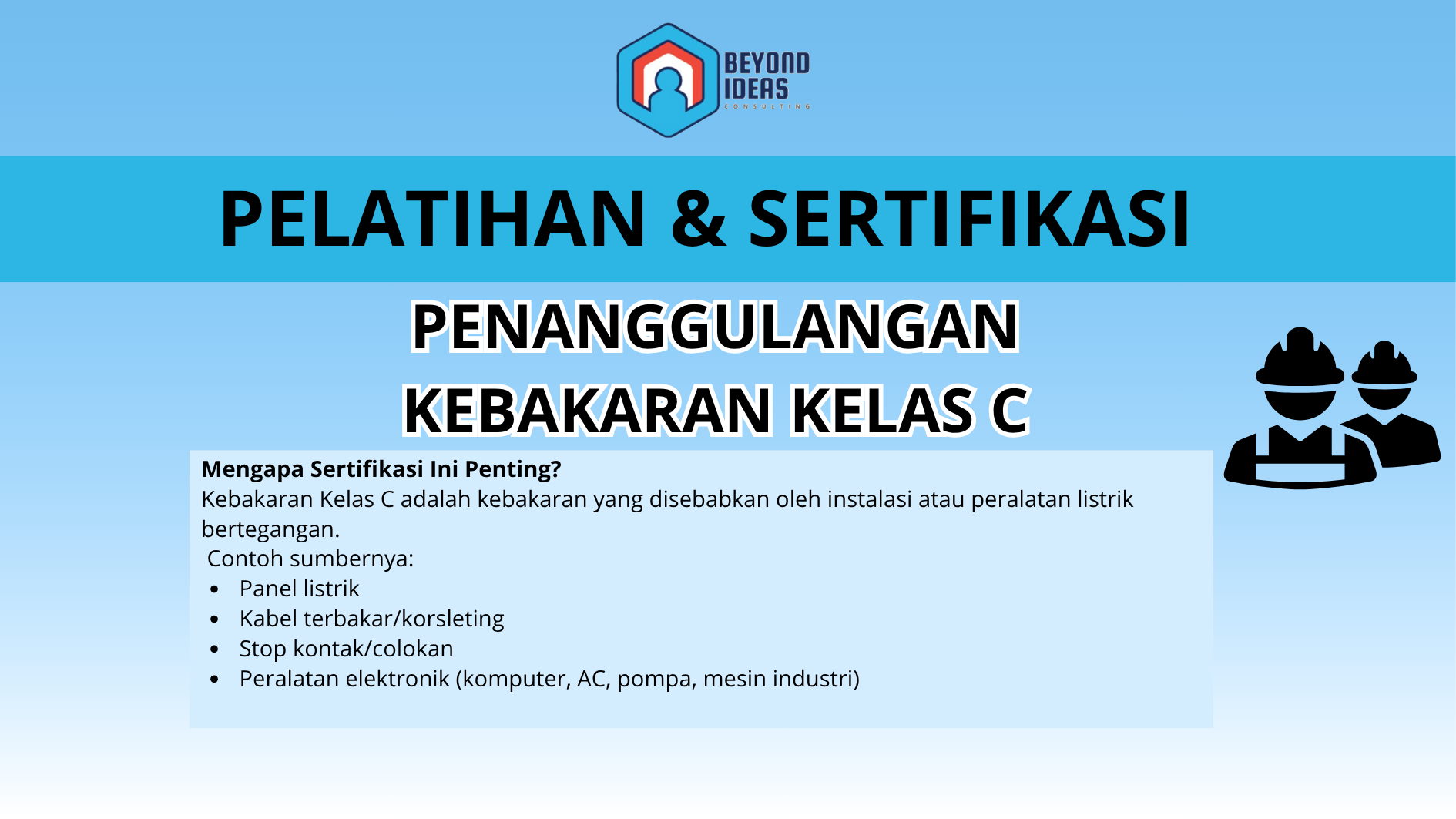 Penanggulangan Kebakaran kelas C