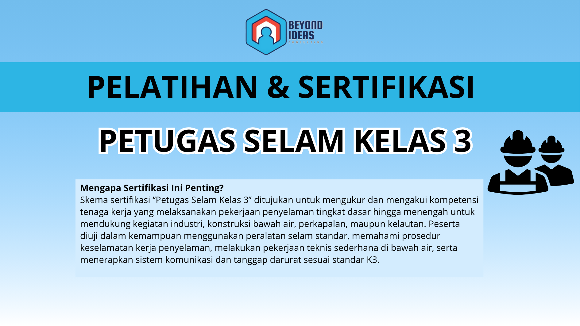 Petugas Selam kelas 3
