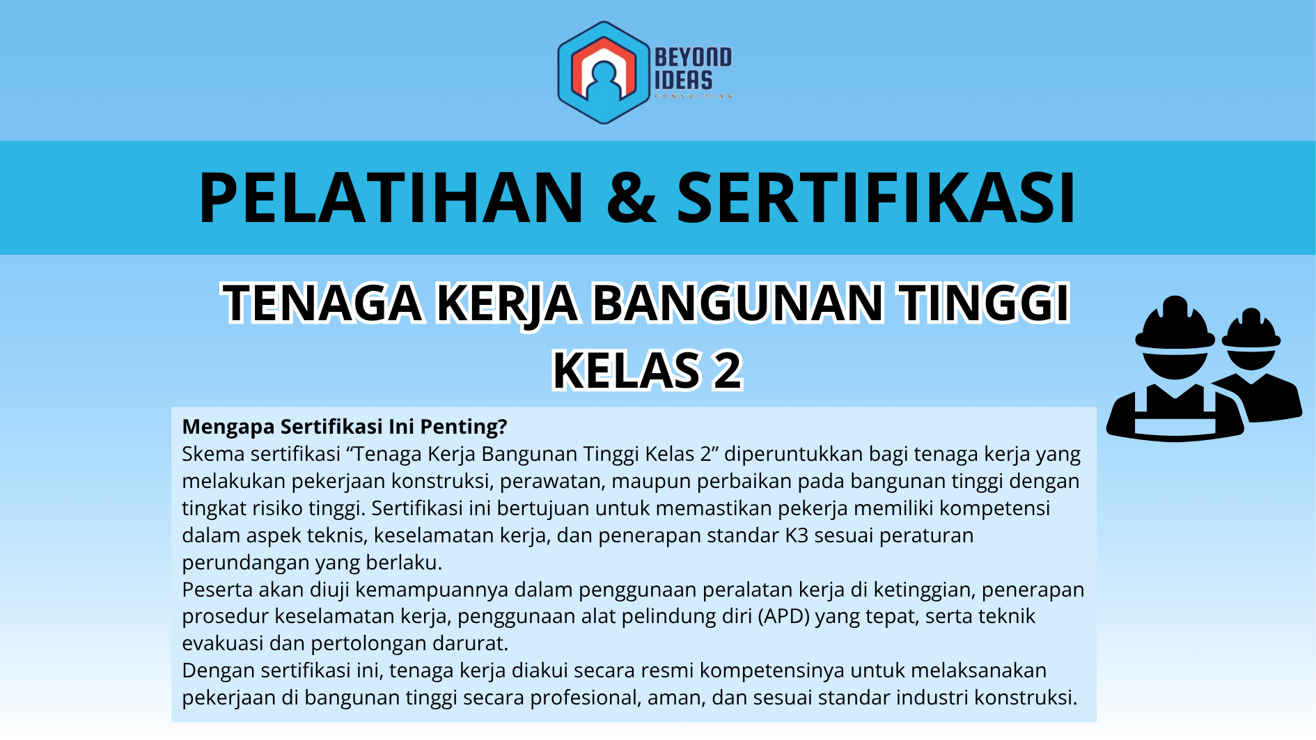 Tenaga Kerja Bangunan Tinggi kelas 2