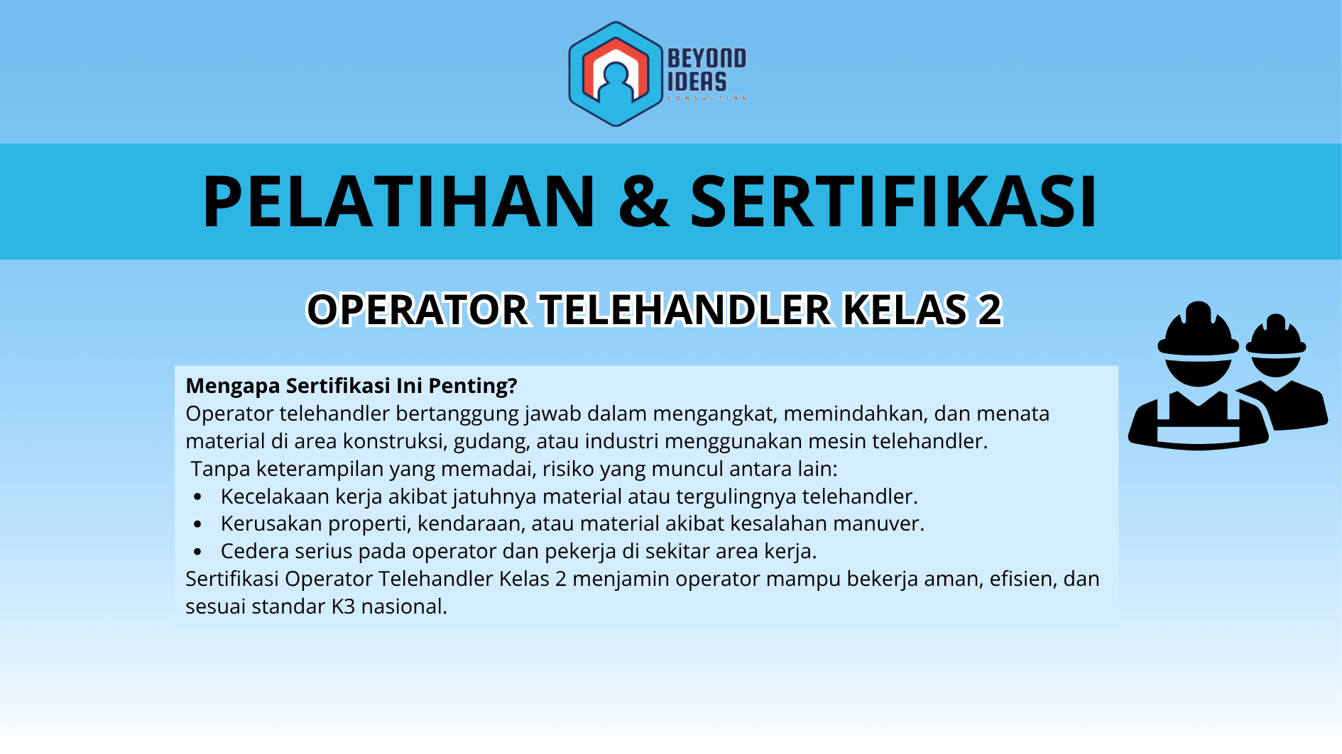 Operator Telehandler kelas 2