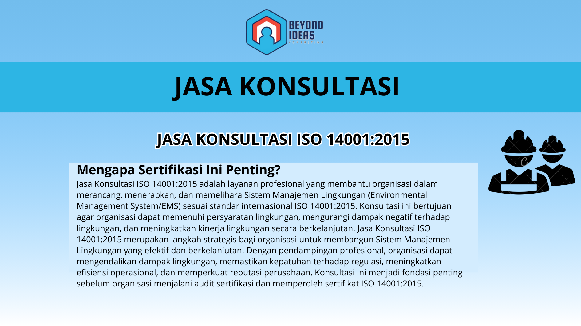 Jasa Konsultasi ISO 14001:2015